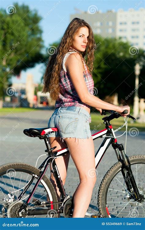 bike rider girl image|girls sitting on bikes.